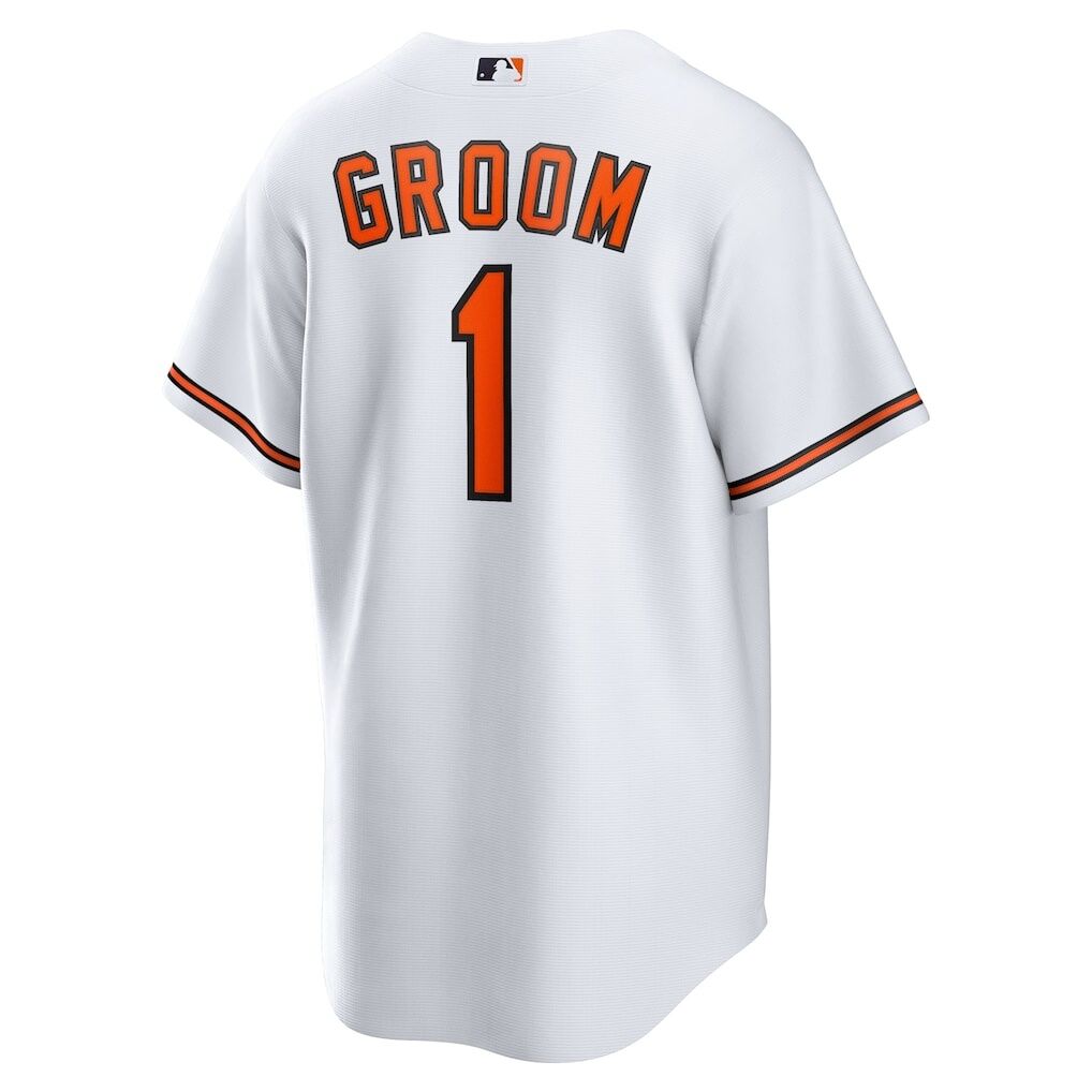 Baltimore Orioles Nike #1 Groom Home Replica Jersey