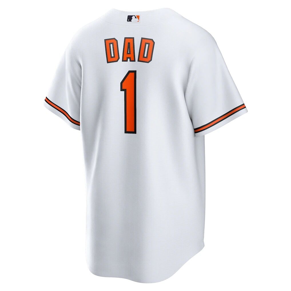 Baltimore Orioles Nike #1 Dad Home Replica Jersey