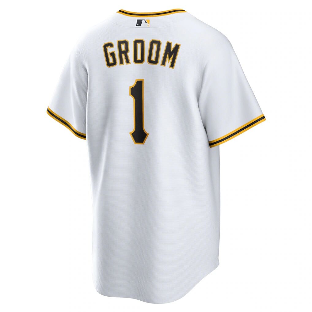 Pittsburgh Pirates Nike #1 Groom Home Replica Jersey
