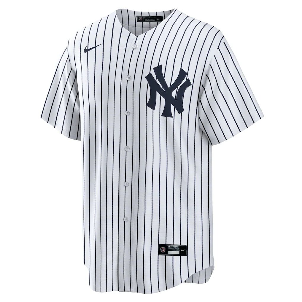 New York Yankees Nike #1 Dad Home Replica Jersey