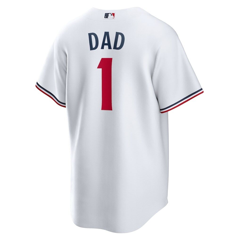 Minnesota Twins Nike #1 Dad Home Replica Jersey