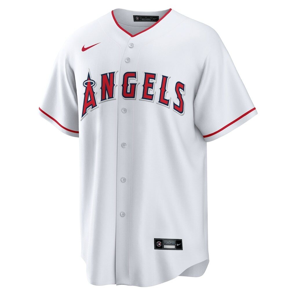 Los Angeles Angels Nike #1 Dad Home Replica Jersey