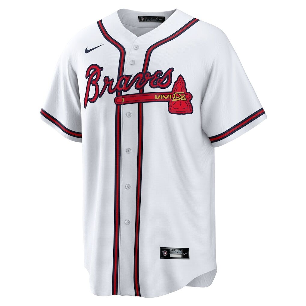 Atlanta Braves Nike #1 Dad Home Replica Jersey