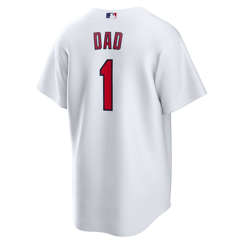St. Louis Cardinals Nike #1 Dad Home Replica Jersey