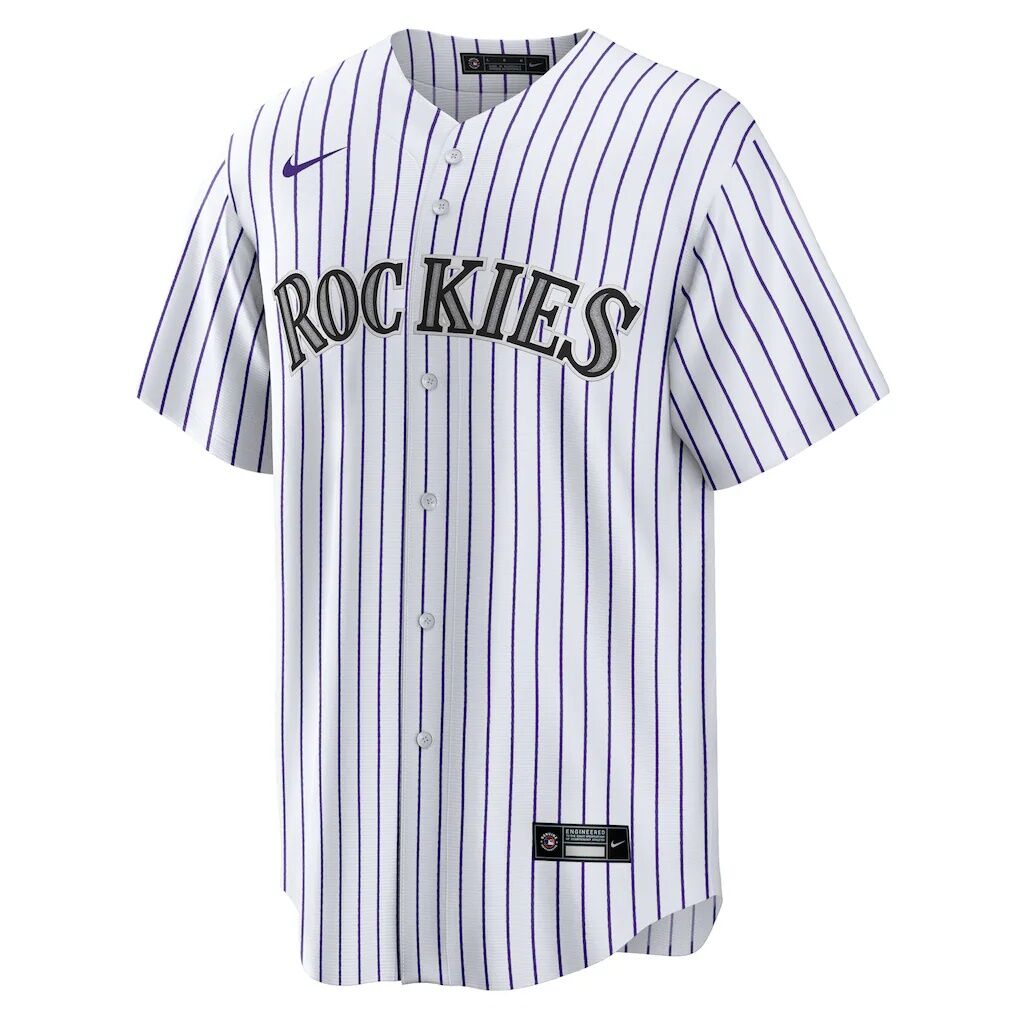 Colorado Rockies Nike #1 Dad Home Replica Jersey