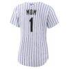 Colorado Rockies Nike Women's #1 Mom Home Replica Jersey - White - Detail View