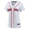 Boston Red Sox Nike Women's #1 Bride Home Replica Jersey - White - Side View