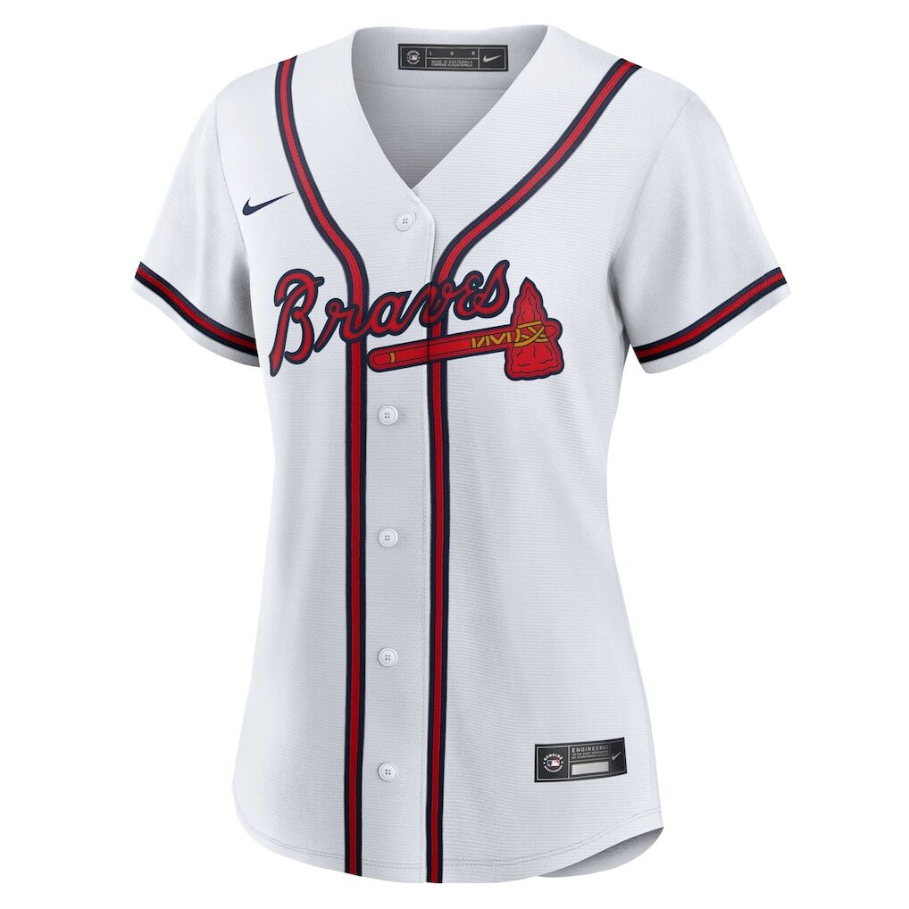Atlanta Braves Nike Women’s #1 Mom Home Replica Jersey