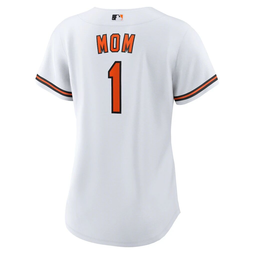 Baltimore Orioles Nike Women's #1 Mom Home Replica Jersey