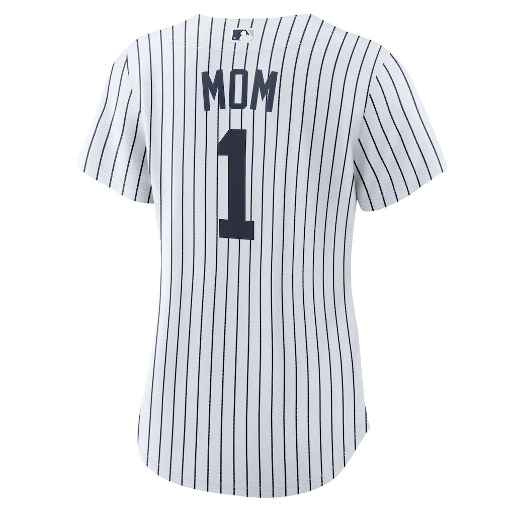 New York Yankees Nike Women's #1 Mom Home Replica Jersey