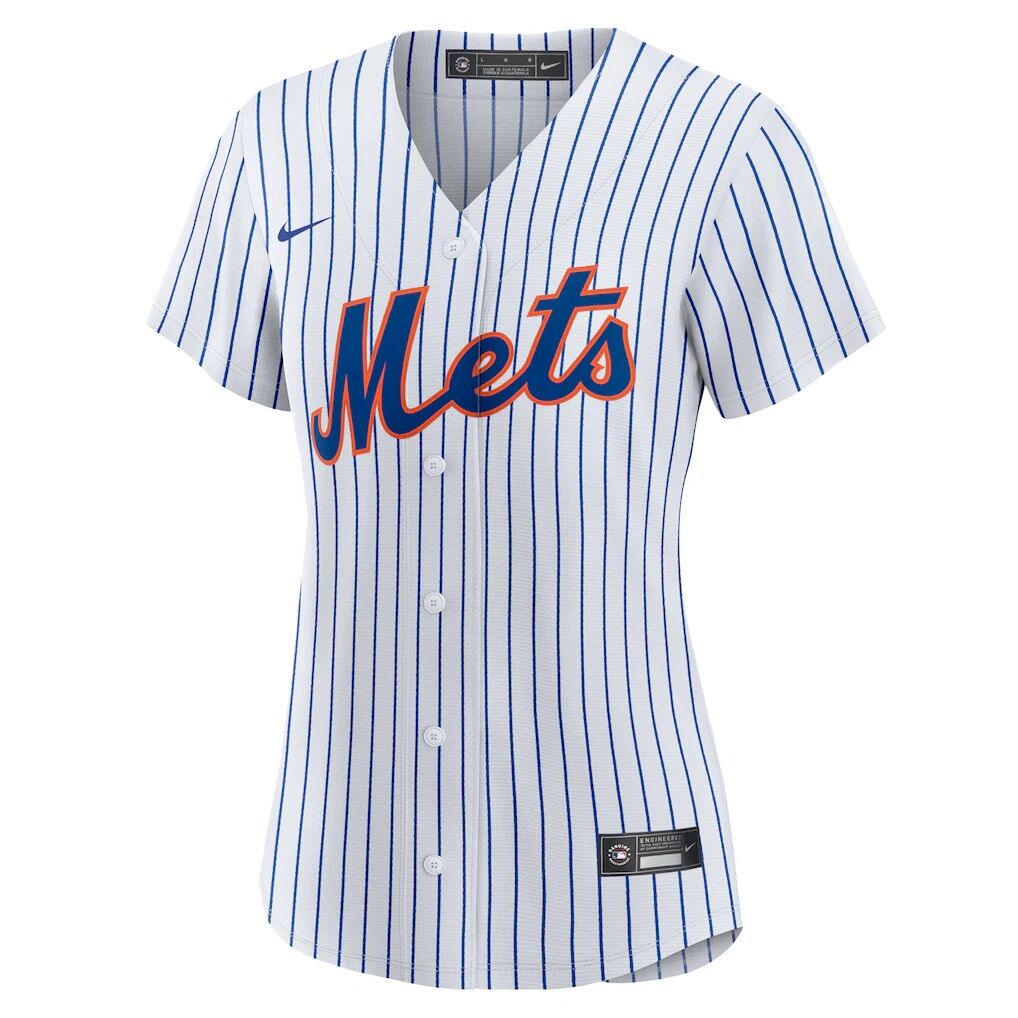 New York Mets Nike Women's #1 Mom Home Replica Jersey
