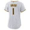 San Diego Padres Nike Women's #1 Bride Home Replica Jersey - White - Detail View