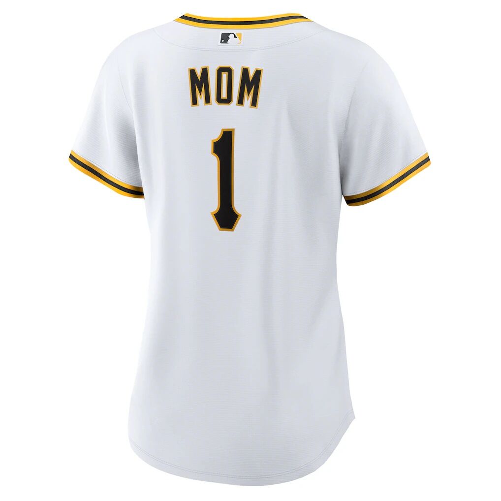 Pittsburgh Pirates Nike Women's #1 Mom Home Replica Jersey
