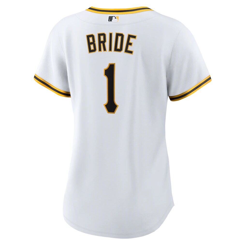 Pittsburgh Pirates Nike Women's #1 Bride Home Replica Jersey