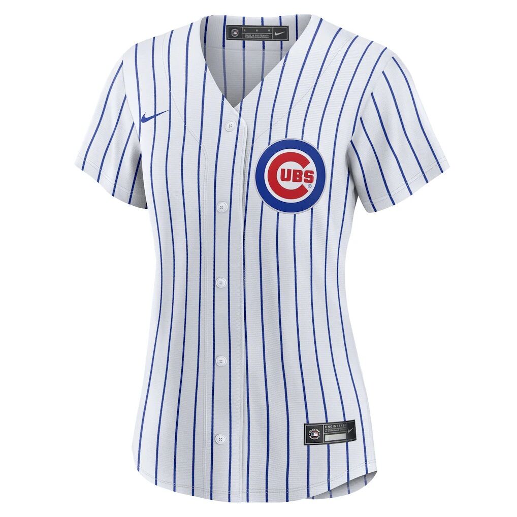 Chicago Cubs Nike Women's #1 Bride Home Replica Jersey