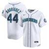 Julio Rodríguez Seattle Mariners Nike Home Limited Player Jersey - White - Front View
