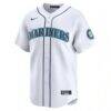 Julio Rodríguez Seattle Mariners Nike Home Limited Player Jersey - White - Side View