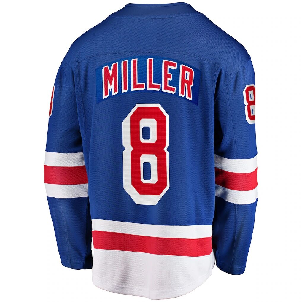 J.T. Miller New York Rangers Fashion7 Home Breakaway Jersey