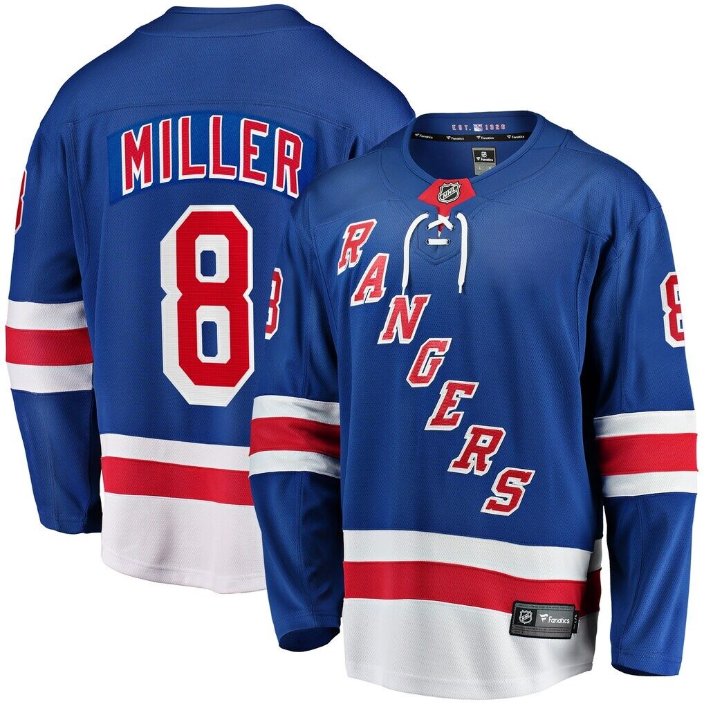 J.T. Miller New York Rangers Fashion7 Home Breakaway Jersey