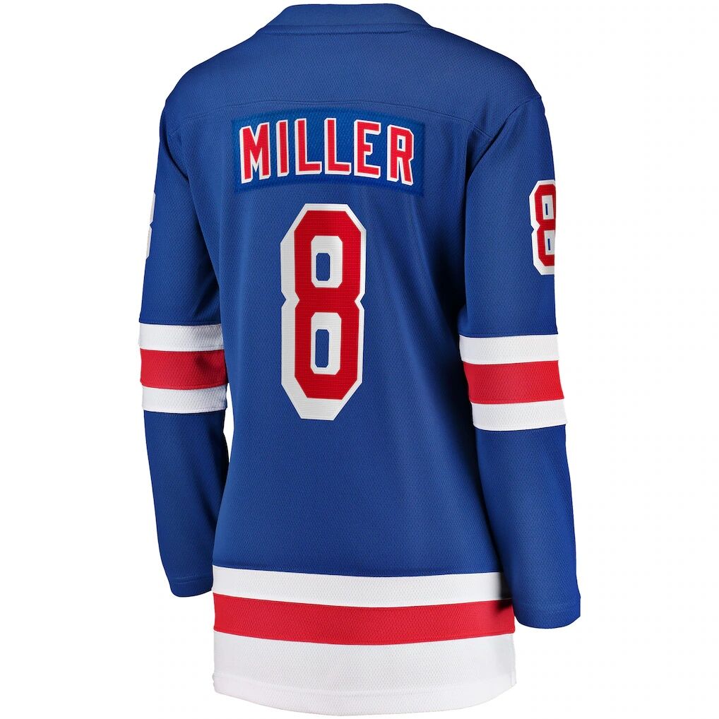 J.T. Miller New York Rangers Fashion7 Women's Home Breakaway Player Jersey