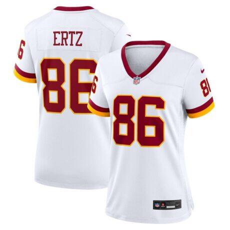 Zach Ertz Washington Commanders Nike Women's Game Super Bowl Era Jersey - White - Front View