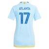 #17 Atlanta United FC adidas Women's 2024 The Resurgens Kit Replica Player Jersey - - Detail View