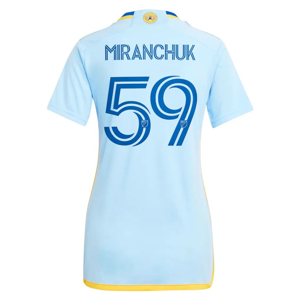 Aleksei Miranchuk Atlanta United FC adidas Women's 2024 The Resurgens Kit Replica Player Jersey - Light Blue