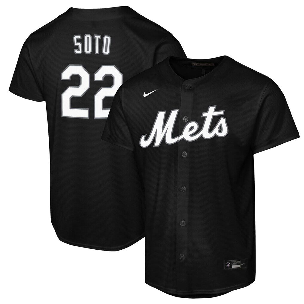 Juan Soto New York Mets Nike  Youth Replica Fashion Jersey