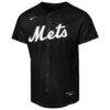Juan Soto New York Mets Nike Youth Replica Fashion Jersey - Black - Side View
