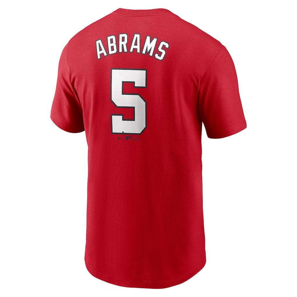 CJ Abrams Washington Nationals Nike Fuse Name & Number T-Shirt