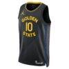 Jimmy Butler Golden State Warriors Jordan Brand Unisex Swingman Jersey - Black - Back View