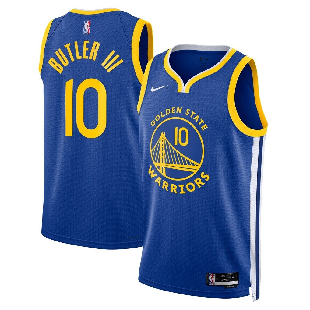 Jimmy Butler Golden State Warriors Nike Unisex Swingman Jersey – Icon Edition – Royal