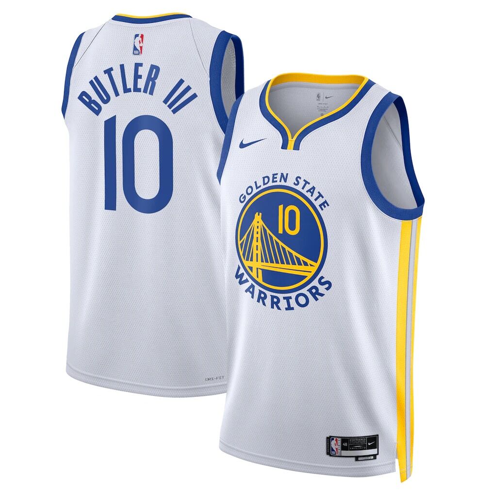 Jimmy Butler Golden State Warriors Nike Unisex Swingman Jersey – Association Edition