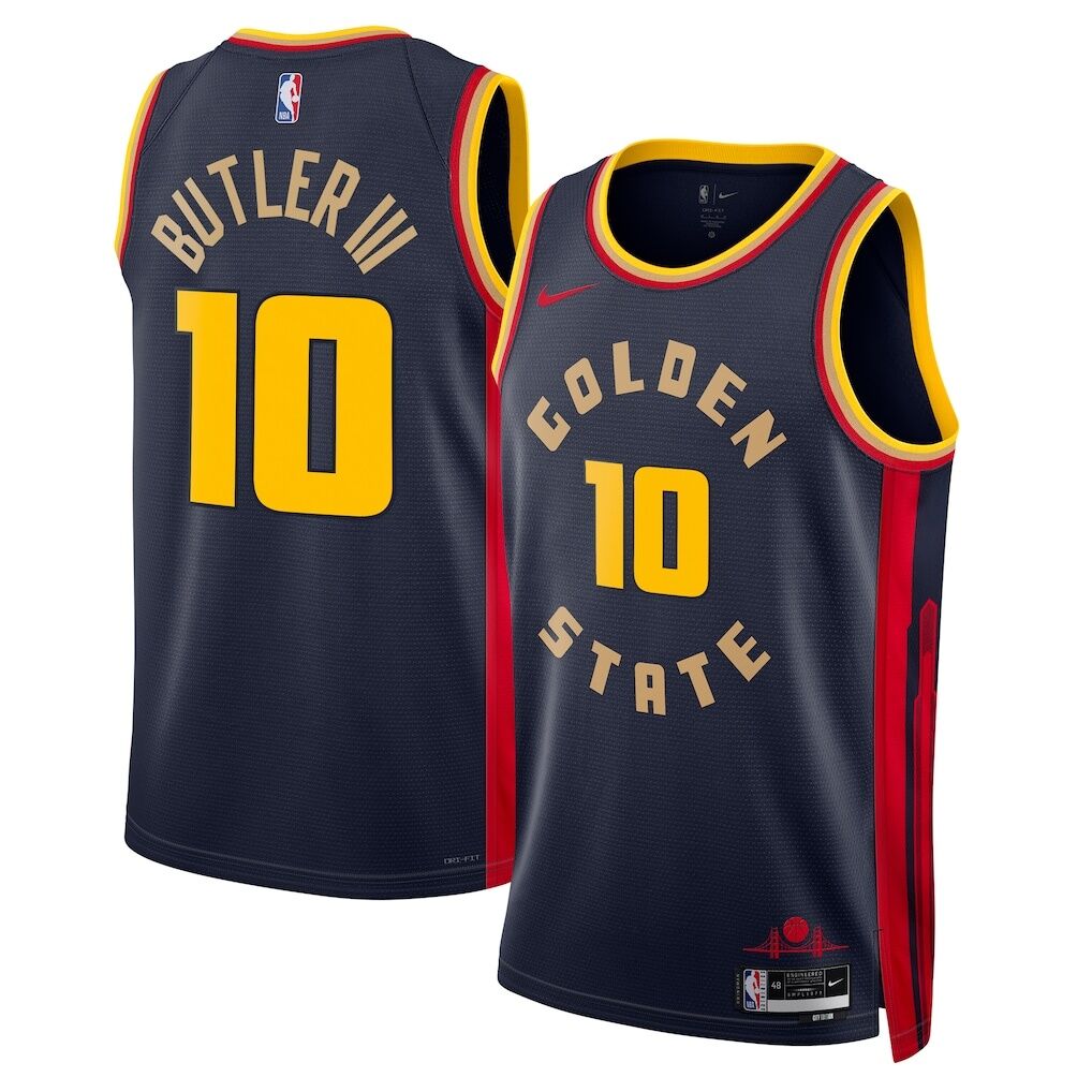 Jimmy Butler Golden State Warriors Nike Unisex Swingman Jersey – City Edition