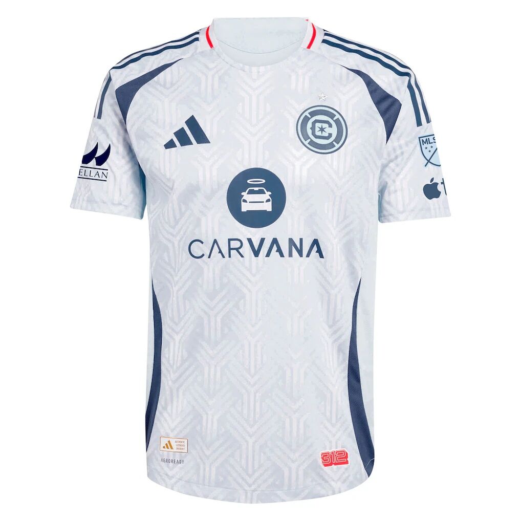 Jonathan Bamba Chicago Fire adidas 2025 The Municipal Kit Authentic Player Jersey - Light Blue