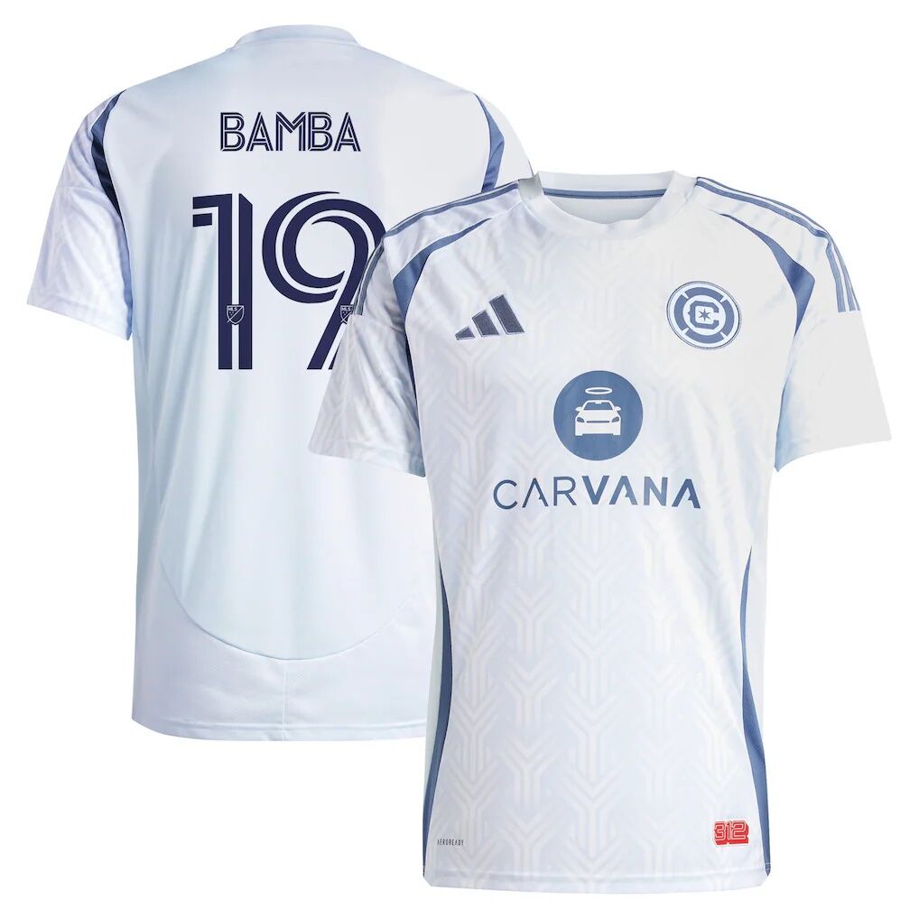 Jonathan Bamba Chicago Fire adidas 2025 The Municipal Kit Replica Player Jersey - Light Blue