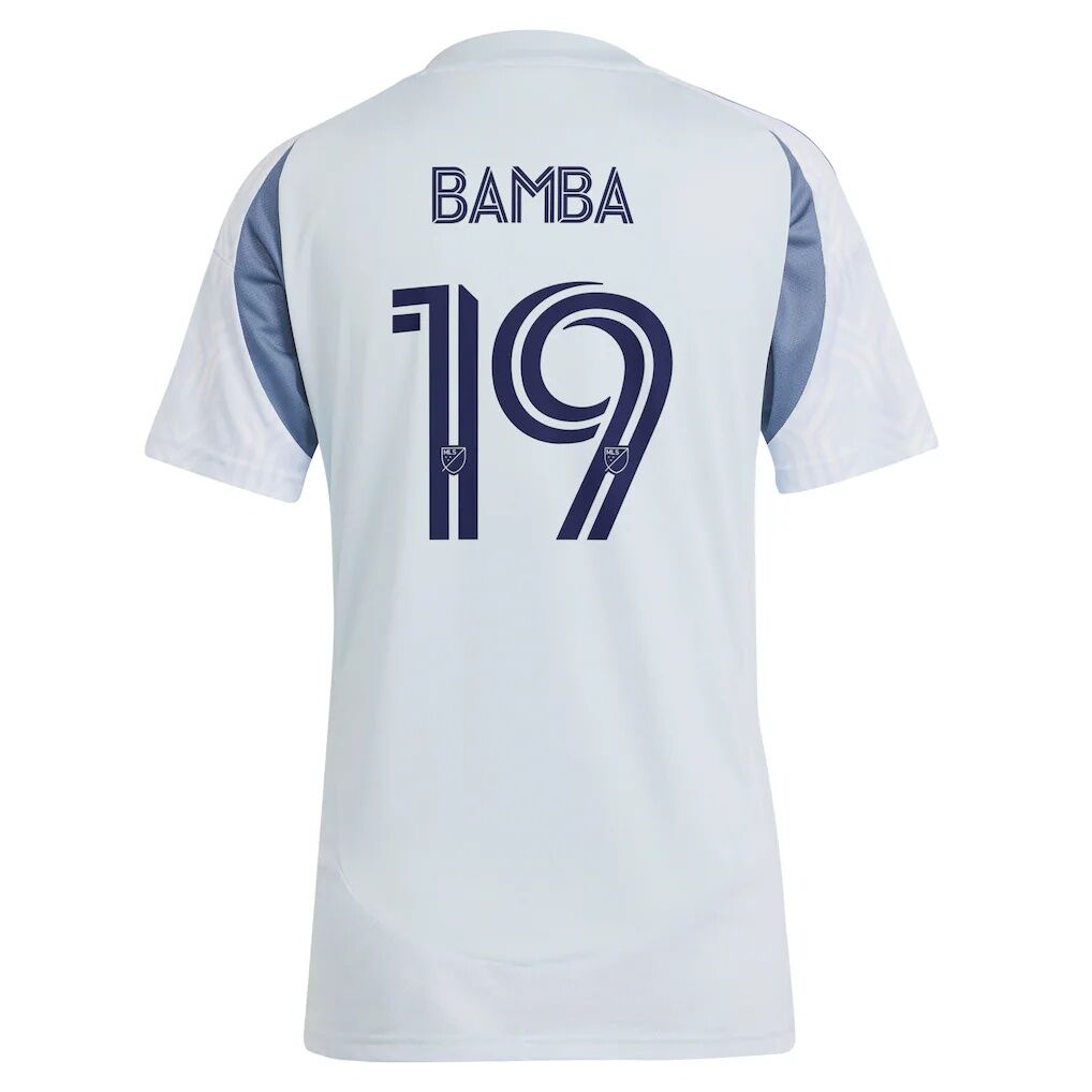 Jonathan Bamba Chicago Fire adidas Women's 2025 The Municipal Kit Replica Player Jersey - Light Blue