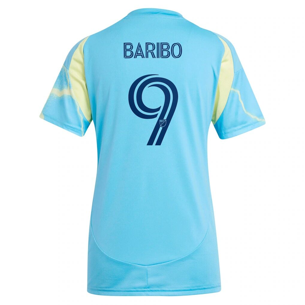 Tai Baribo Philadelphia Union adidas Women's 2025 The Voltage Kit Replica Player Jersey
