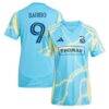 Tai Baribo Philadelphia Union adidas Women's 2025 The Voltage Kit Replica Player Jersey - Blue - Front View