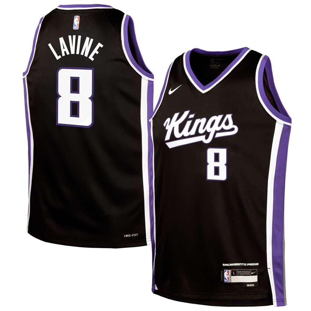 Zach LaVine Sacramento Kings Nike Youth Swingman Jersey - Icon Edition