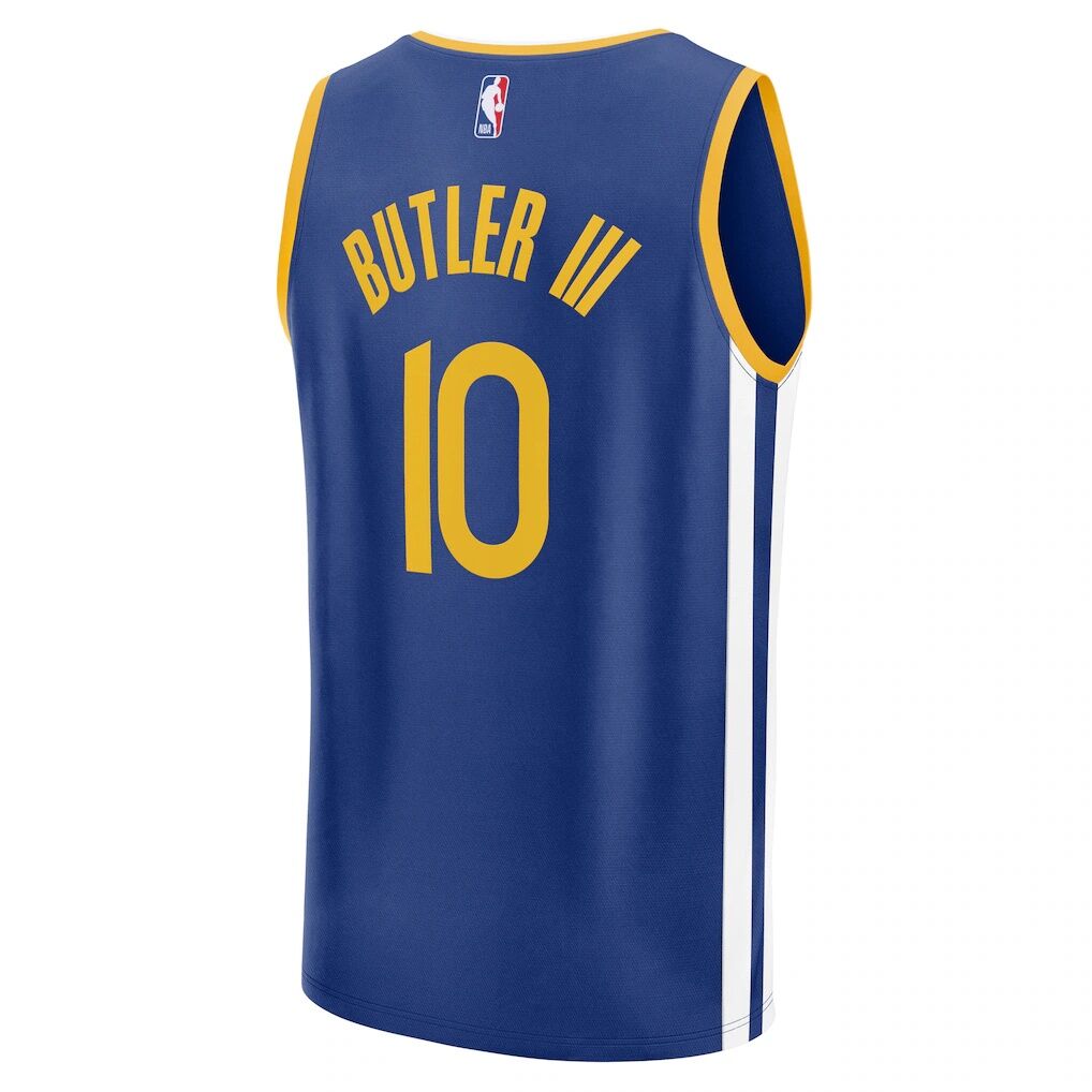 Jimmy Butler III Golden State Warriors Fashion7 Youth Fast Break Replica Player Jersey  - Icon Edition - Royal