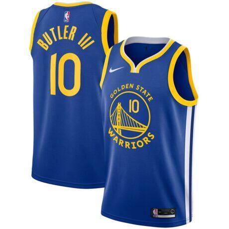 Jimmy Butler III Golden State Warriors Nike Youth Swingman Jersey - Icon Edition - - Front View