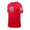 Elly De La Cruz Cincinnati Reds New Era Design Lab Name & Number T-Shirt - Red - Side View