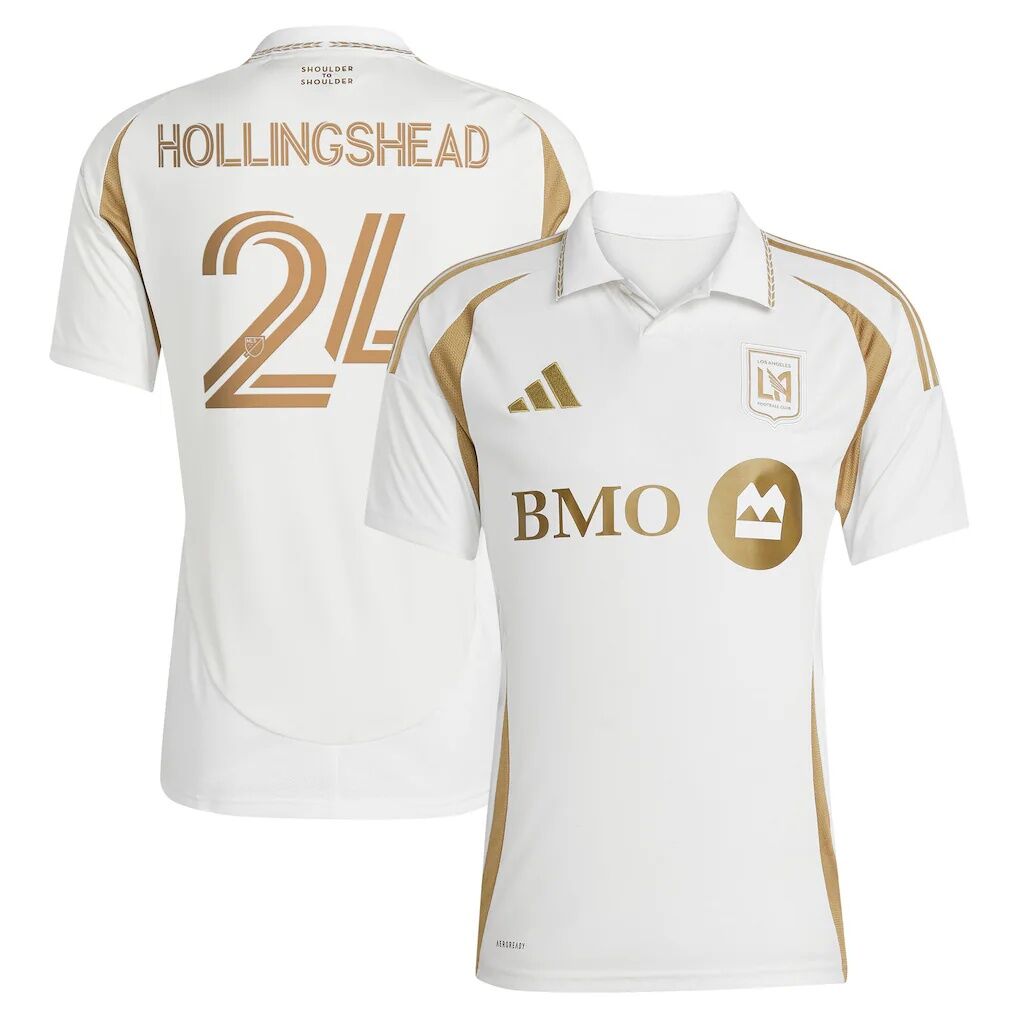 Ryan Hollingshead LAFC adidas 2025 Secondary Replica Player Jersey