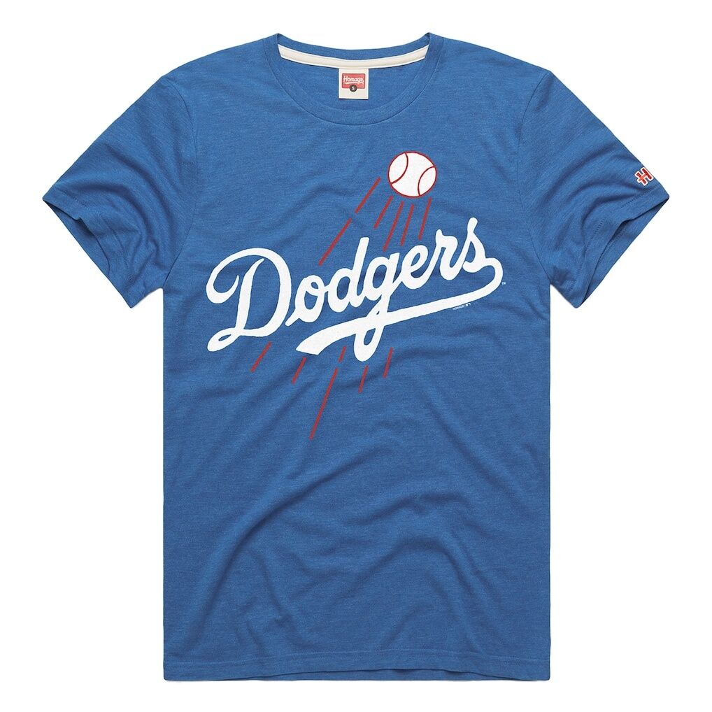 Los Angeles Dodgers Homage Hyper Local Tri-Blend T-Shirt – Royal