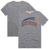 Houston Astros Homage Hyper Local Tri-Blend T-Shirt - Gray - Front View