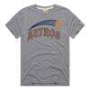 Houston Astros Homage Hyper Local Tri-Blend T-Shirt - Gray - Side View