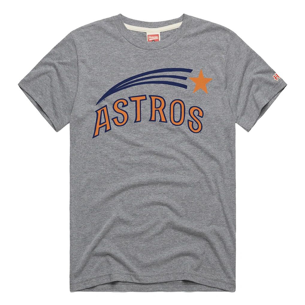 Houston Astros Homage Hyper Local Tri-Blend T-Shirt