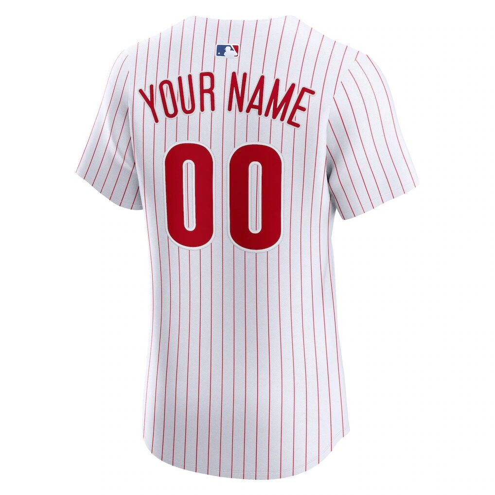 Philadelphia Phillies Nike Home Elite Custom Jersey