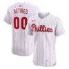 Philadelphia Phillies Nike Home Elite Pick-A-Player Retired Roster Jersey - White - Front View